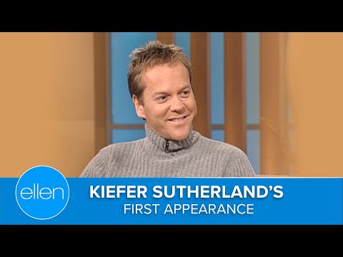 Kiefer Sutherland’s First Appearance on ‘Ellen’