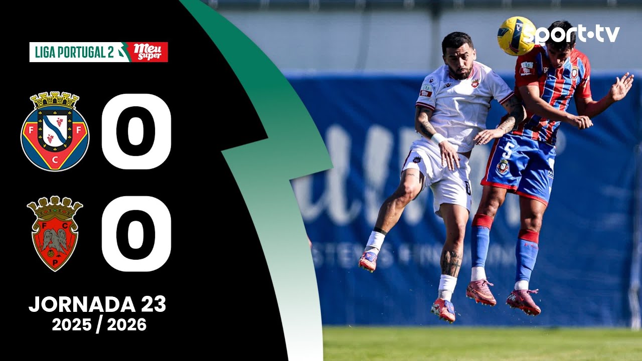 Felgueiras vs Penafiel Highlights