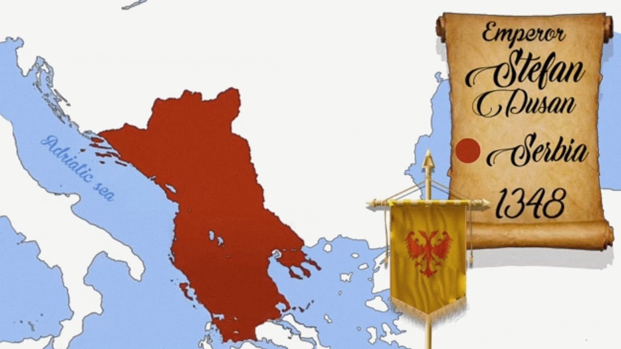 Mapa Srbije kroz istoriju: granice, vladari i zastave kroz vekove 