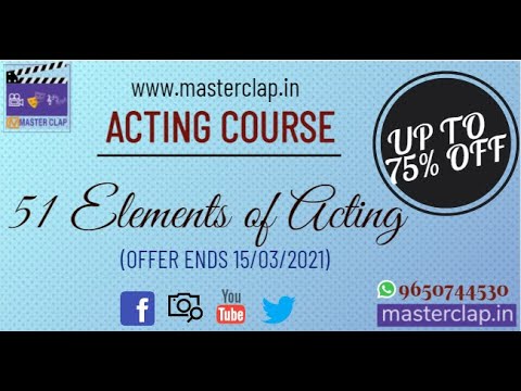 Online acting classes, in new delhi