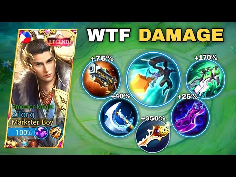 NEW ZILONG 1 HIT DELETE BUILD!🔥( wtf damage) ZILONG BEST BUILD SET 2023 | MOBILE LEGENDS
