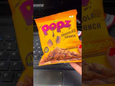 SUNDROP POPZ 😍 Chocolate Crunch Review 😋 #shorts #foodreview #food #viral #asmr #shortvideo