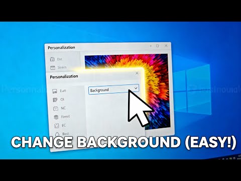 Change Desktop Background Image In Seconds 2026 | Windows 10/11