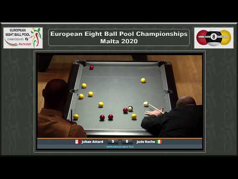 Mens Singles Last 128 - Johan Attard vs Jude Roche