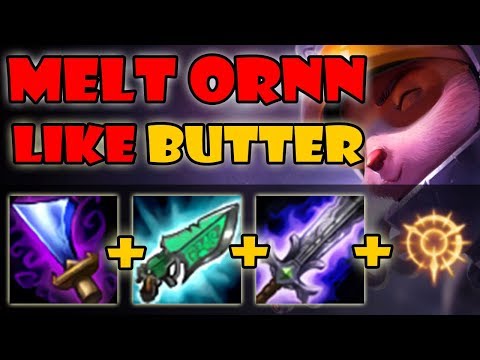 Teemo vs Ornn - EASY Game! Is Press The Attack My NEW Favorite? S9 Ranked Gameplay (Season 9)