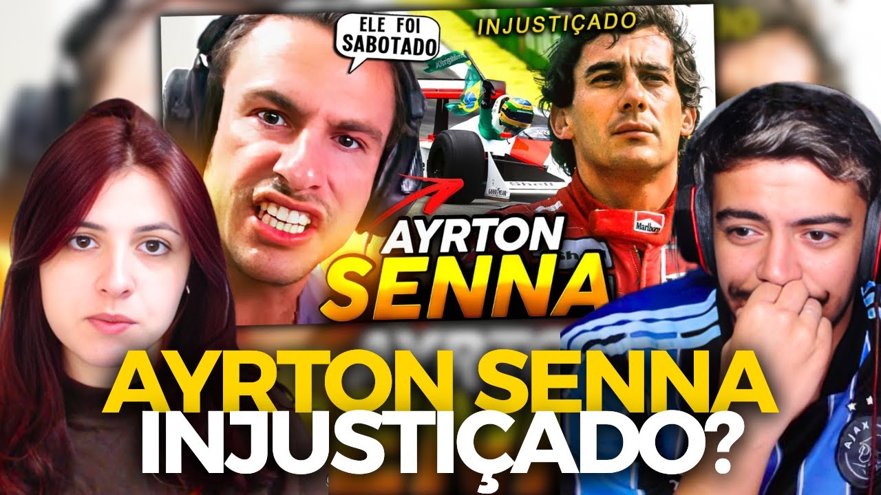SUPER XANDÃO REAGINDO A AYRTON SENNA! O PILOTO MAIS SABOTADO DA F1 | REACT