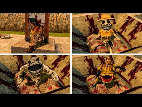 NEW ALL ZOONOMALY MONSTERS AND ALL ZOOCHOSIS MONSTERS TORTURE IN GARRY'S MOD!