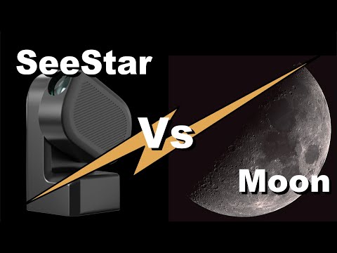 Imaging the moon using the ZWO SeeStar S50