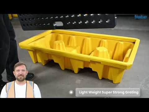 Secondary Collection Spillage Plastic Pallet