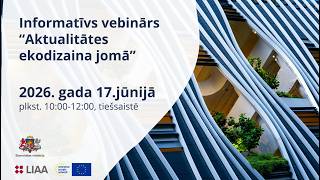 Aktualitātes ekodizaina jomā