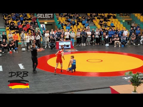Wrestling German Championships 2025 (U20) 61kg Gold | FS | LUCYGA vs. LEHN