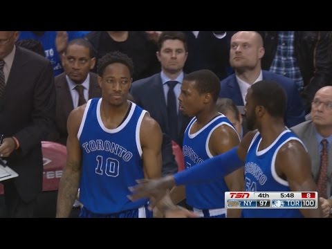 DeMar DeRozan Clutch 4-Point Play | Knicks vs Raptors | November 12, 2016 | 2016-17 NBA Season