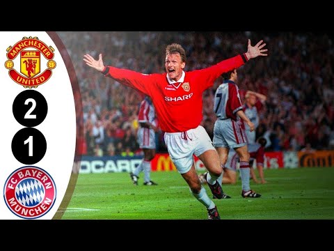 Manchester United 2-1 Bayern Munich | UCL FINAL (1998/99) GOALS and HIGHLIGHTS FULL HD 60fps
