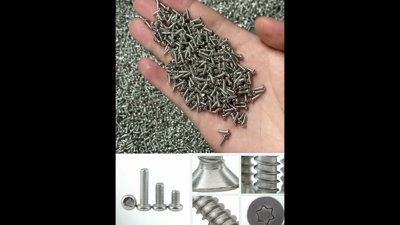 Anti Theft Micro Screws丨#Fastener #Hardware #Microscrew #Shorts 丨Aozhan Fasteners