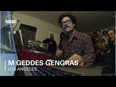 M Geddes Gengras Boiler Room Los Angeles LIVE Show