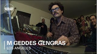 M Geddes Gengras Boiler Room Los Angeles LIVE Show