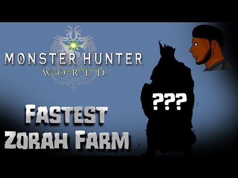 FASTEST Zorah Magdaros FARM Method (Zorah Magdaros Gems + Easy Commendations) Monster Hunter World