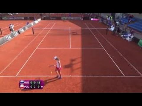 Potapova/Pervushina v Chwalinska/Swiatek - 2016 Junior Fed Cup finals