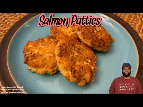 Simple Low Carb Keto Friendly Salmon Patties | Cooking With Thatown2