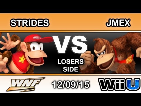 WNF S4E8 – Strides (Diddy Kong) Vs. 2GG | Jmex (Donkey Kong) Losers Side - Smash Wii U