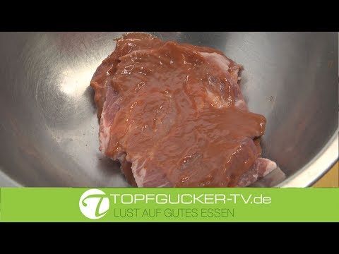 Grundmarinade für Grillfleisch - Nackensteak & Spare Rips (Rippchen)