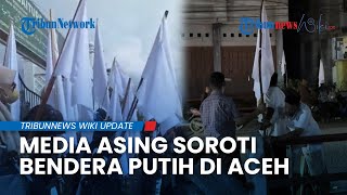 Pengibaran Bendera Putih di Aceh Jadi Sorotan Media Internasional: Desak Bantuan Cepat