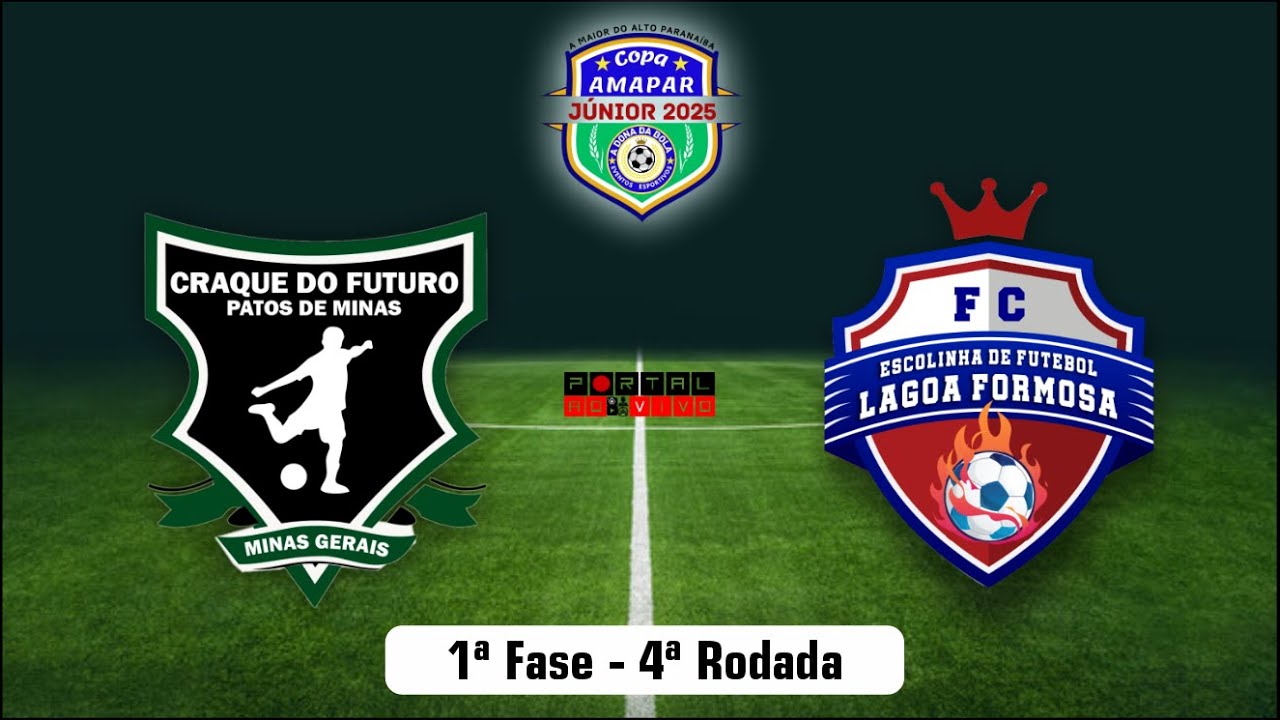 es do Futuro X E.F Lagoa Formosa - Copa Amapar SUB 20 - 4ª Rodada