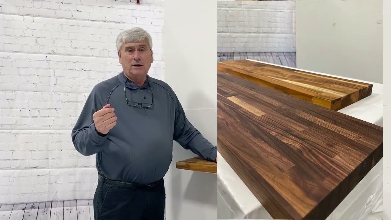 How we make custom floating shelves