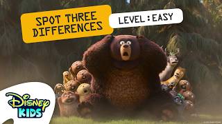 Spot the Difference ✔️🔍 🦫 | Hoppers | Level: Easy | @disneykids