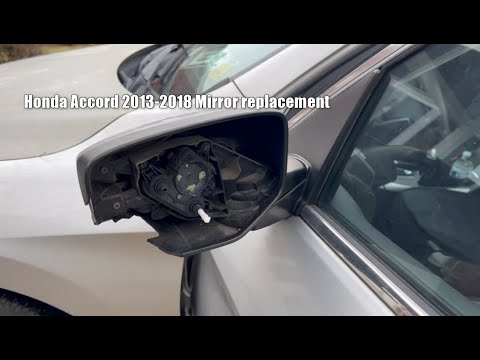 Honda Accord 2012- 2018 mirror replacement in less than 30 minutes