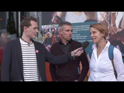 Interviews from the Waldorf 100 Festival in Berlin with Lion Talir (only in German)