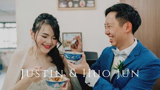 Marina Mandarin Singapore Wedding of Justin and Hou Jun
