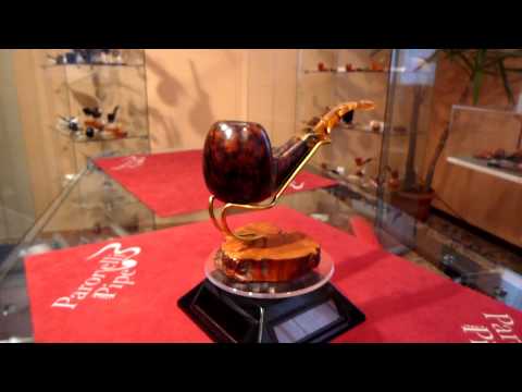 Pipa radica bent fatta a mano - www.paronellipipe.it