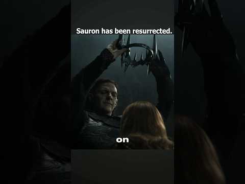 Sauron has been resurrected