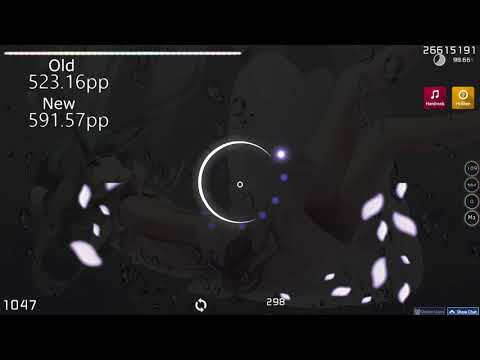 Cookiezi's nameless - Milk Crown on Sonnetica [MiLk ShAke 9*] +HDHR | old vs new pp