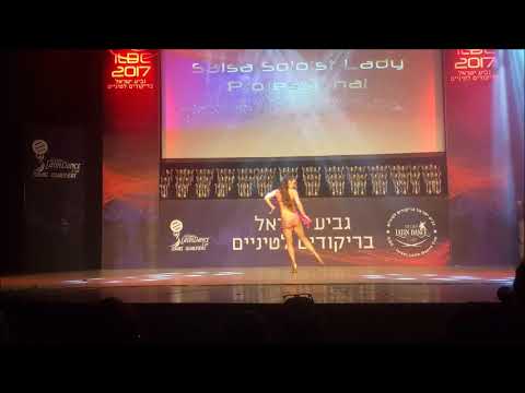 ILDC 2017 - Sabina Barlas, Salsa Solo, 4th place, Leyzer Dance