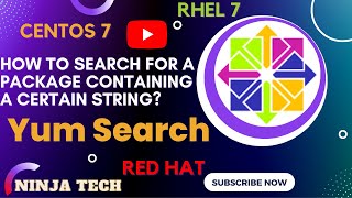 How to search for a package containing a certain string  | CentOS 7