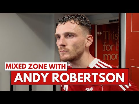 Florian Wirtz was loving the Anfield atmosphere! | Andy Robertson interview