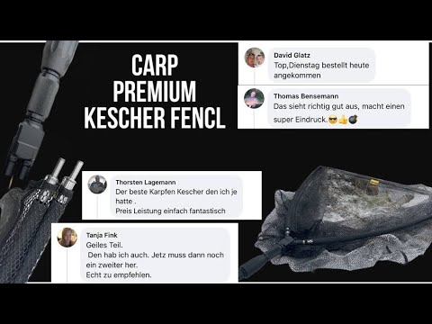 Carp Premium Fencl/Revolutionärer Kescher/Original/Most Wanted/Fishing