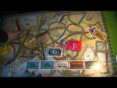 Ticket to Ride társasjáték rövid bemutató - Albert Tóth