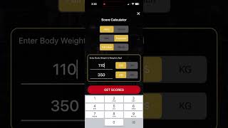 Powerlifting Score Calculator (WILKS, DOTS) | PWRBLD App
