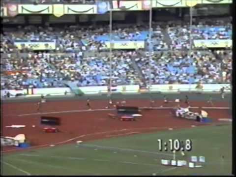 1988 Olympics - Men's 4x400 Meter Relay