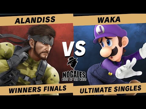 Best Of The West Winners Finals - AlanDiss (Snake) Vs. Waka(Luigi) Smash Ultimate