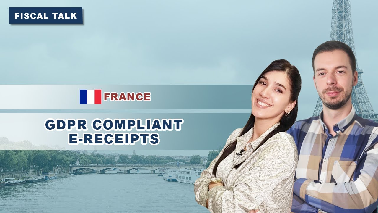 GDPR compliant e-receipts in France
