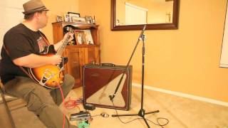 Video thumbnail for Gretsch Executive Amp (G6163) Clean settings test with Reverb and Vibrato (Scott Sill) by sillennium