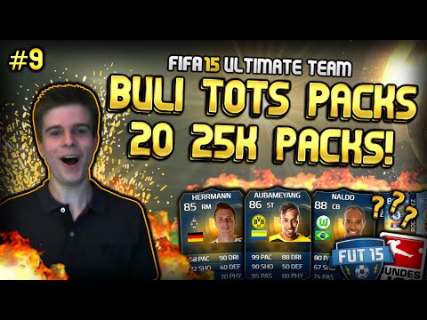FIFA 15 - Bundesliga TOTS Pack Opening #9 - ft. 500k Pack [Facecam]