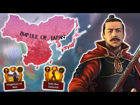 I Conquered ALL OF EAST ASIA With OP SAMURAI As Japan In EU4 - EU4 Japan Full Playthrough