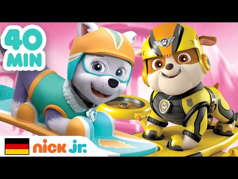 PAW Patrol | 35 MINUTEN der besten Rettungen durch Rubble! | Nick Jr.