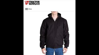 Blue Mountain Duck Quilt Lined Insulated Hooded Jacket TSC Black Friday 2023 special review!
