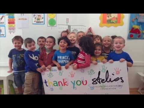 Nicosia School children thank Sir Stelios Haji-Ioannou